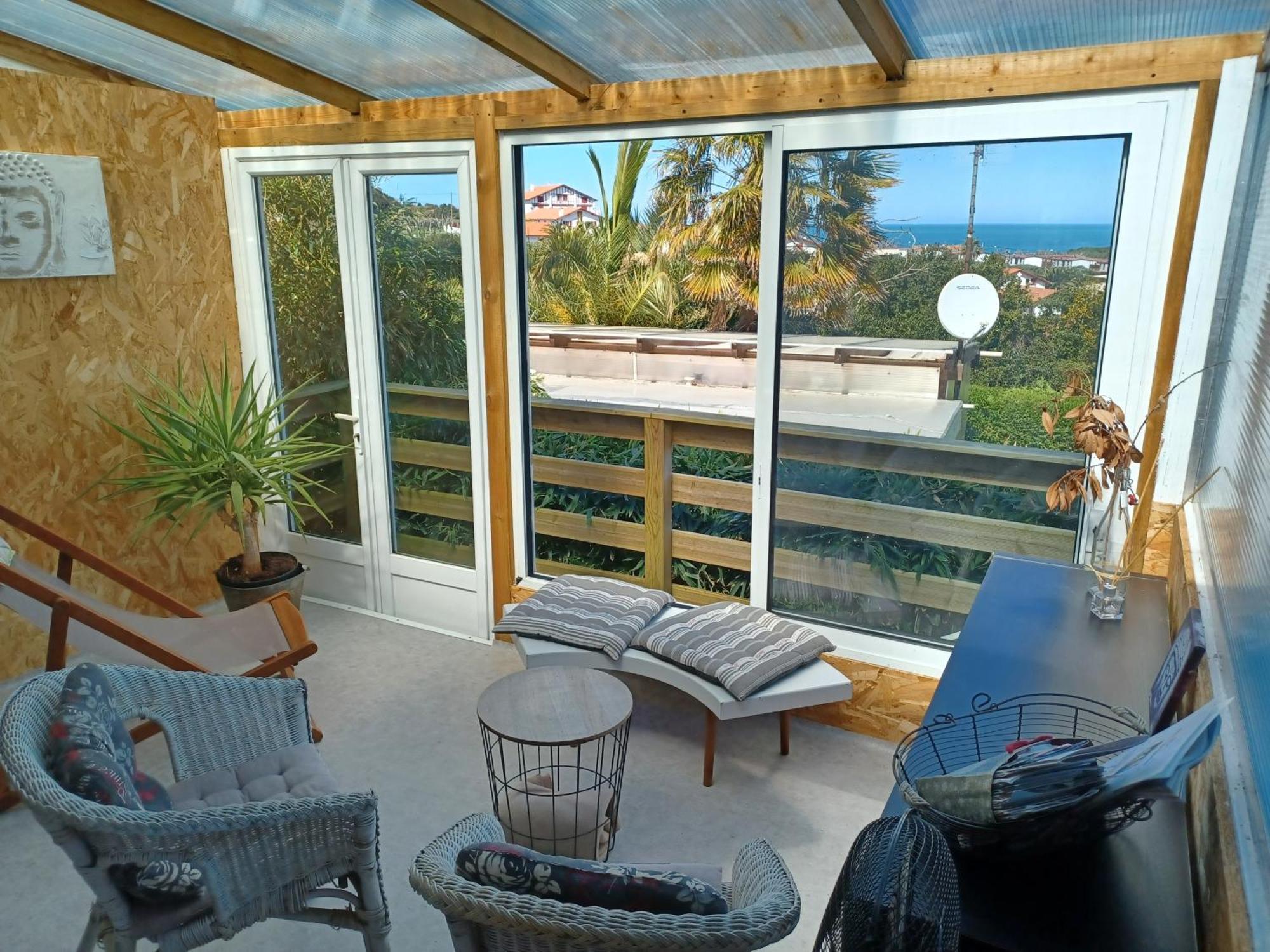 Mobil-Home Vue Ocean/400 M De La Plage A Saint Jean De Luz Exteriör bild